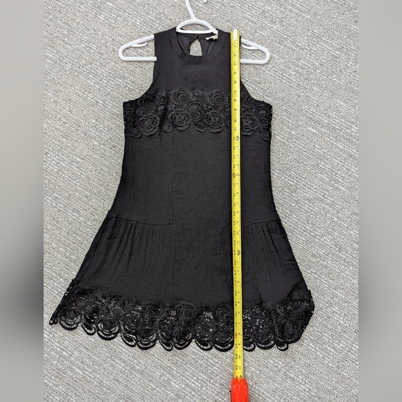 NWOT Rebellion Women's (Size Medium) Black Lined Sleeveless Dress - Picture 6 of 12